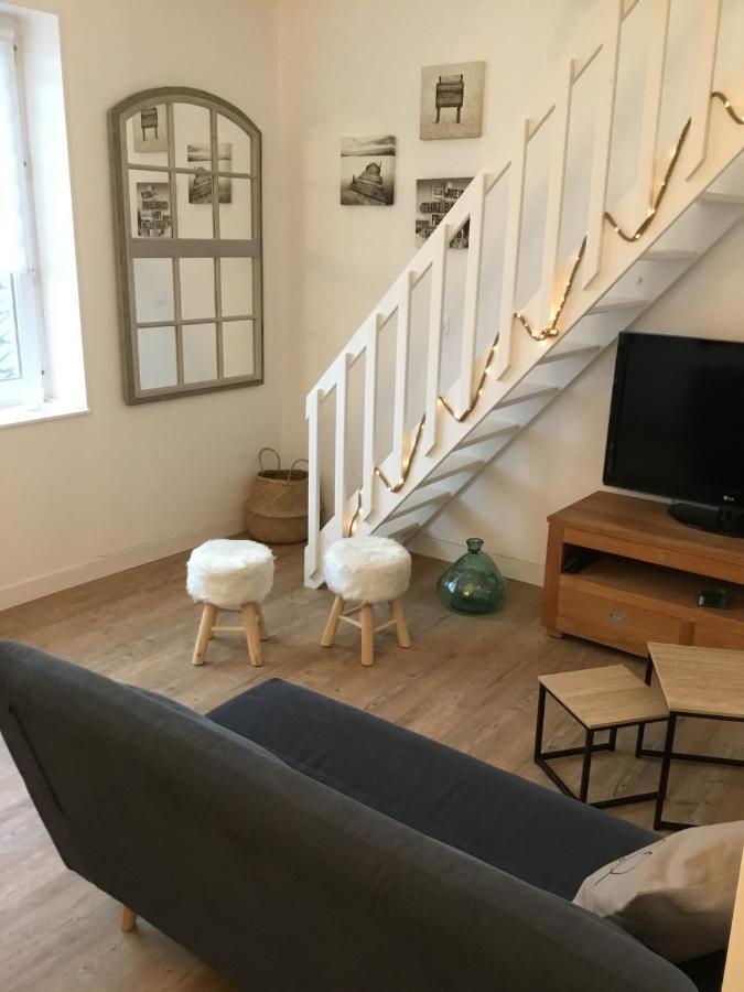 Appartement cosy en duplex à 50m de la plage Le Portel Exterior foto